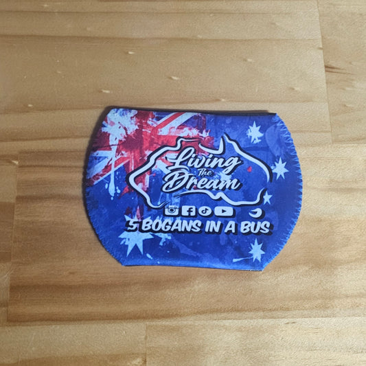 5 Bogans in a bus Wine Cozy