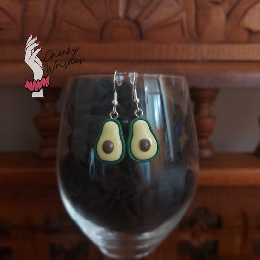 Avocado Dangle Earrings