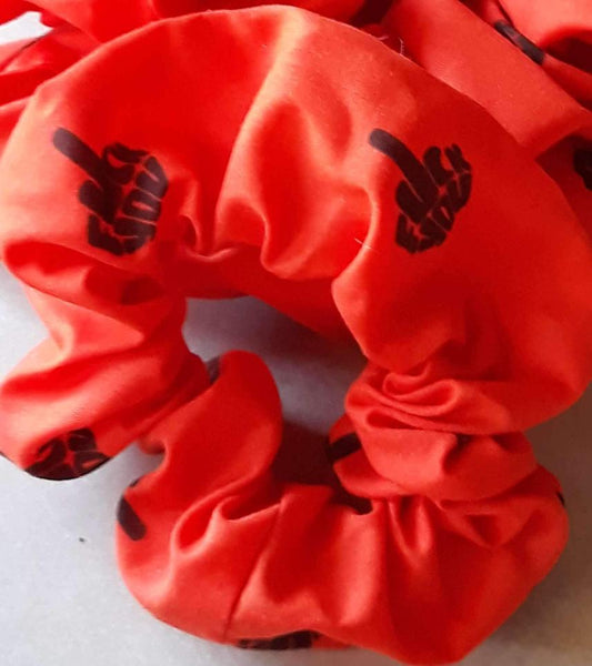 Orange Fuck you Wristie - Cutie Scrunchie