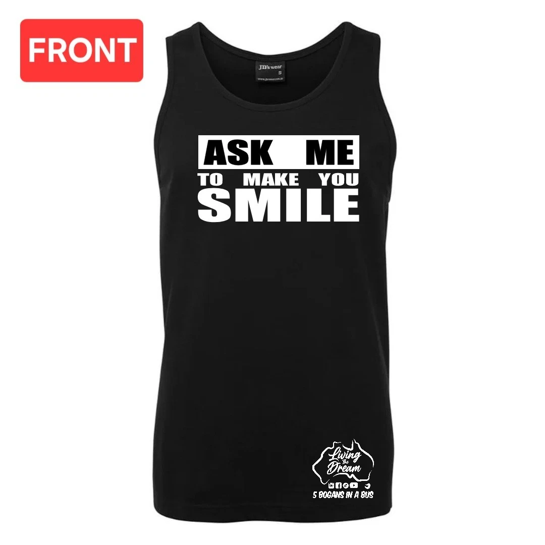 Ask Me To Make You Smile - Boobies Design